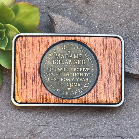 The Octoroom Brothel Token Buckle